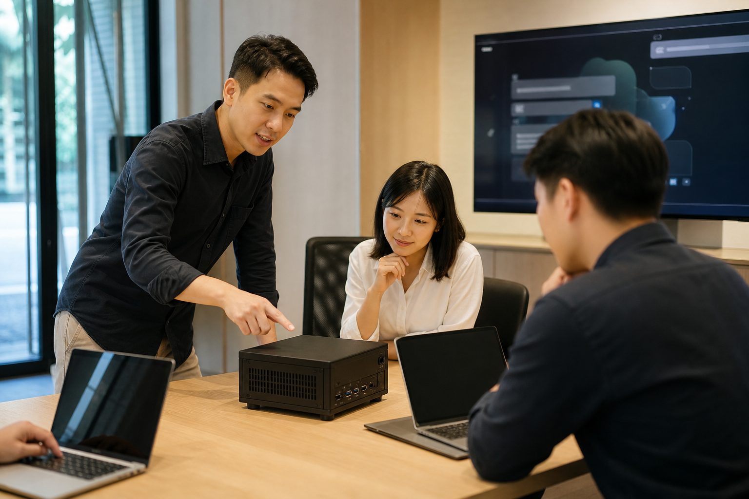 VERIS AI BOX 企業智慧助理主機與設備